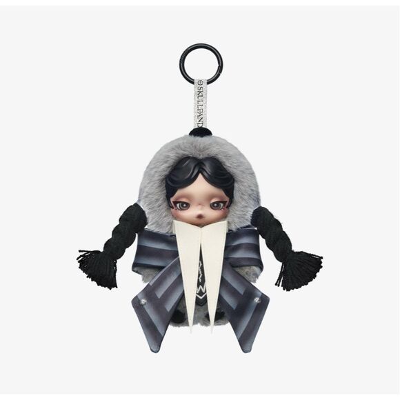 New SKULLPANDA × Wednesday Plush (Nevermore Academy Uniform)